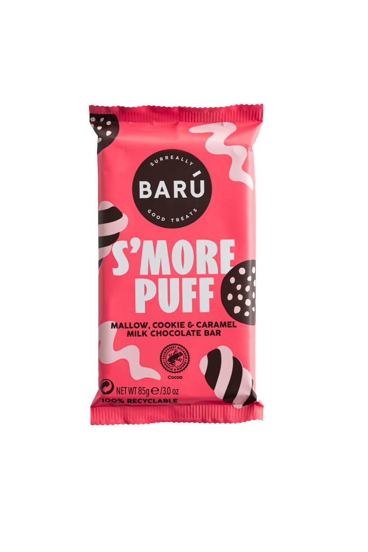 S'more Puff Melkchocoladereep