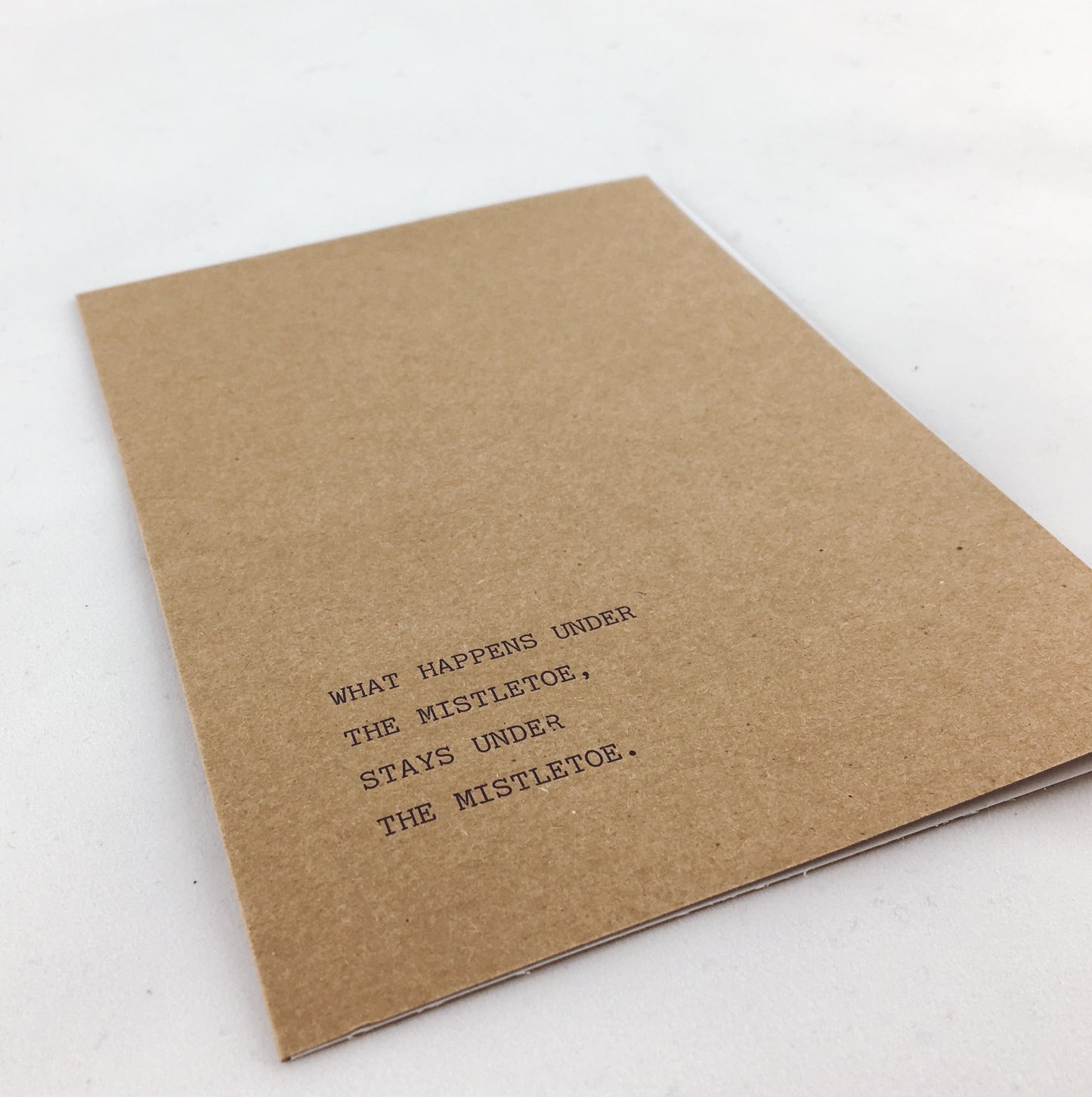 Postkaart 'Mistletoe'