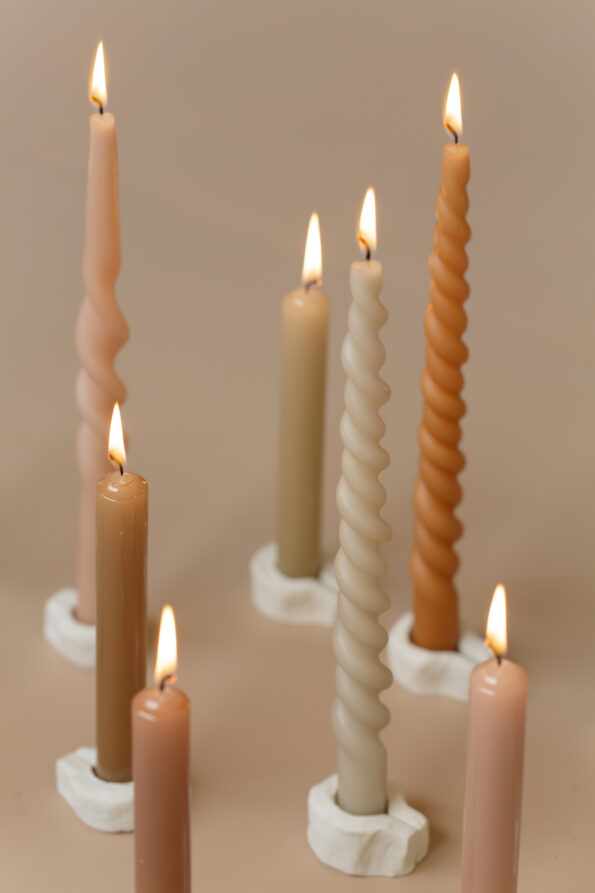Dinerkaars swirl - seina (2 stuks)