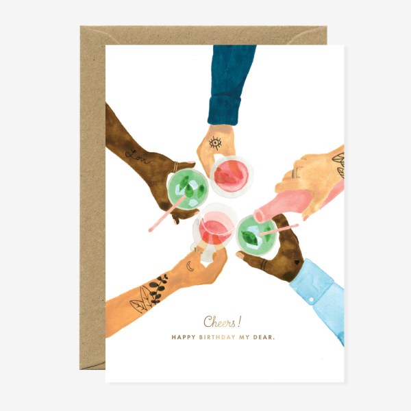 Postkaart 'Cheers'