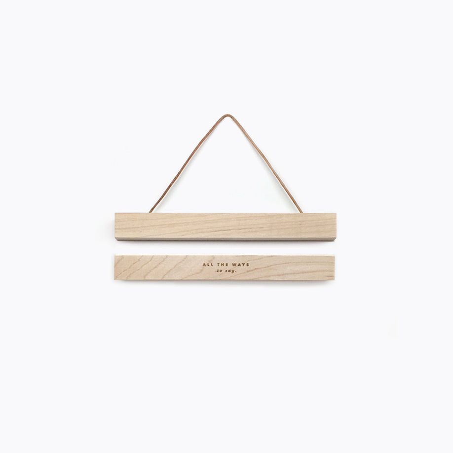 Houten magnetische hanger (small)