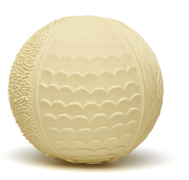 Sensory rubberen bal geel
