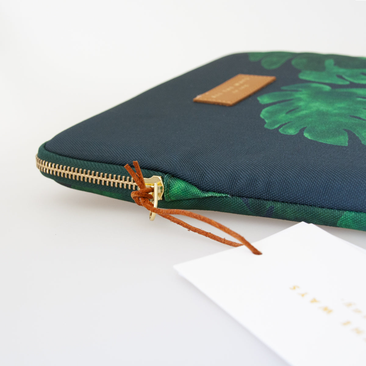 Laptophoes 13'' - monstera