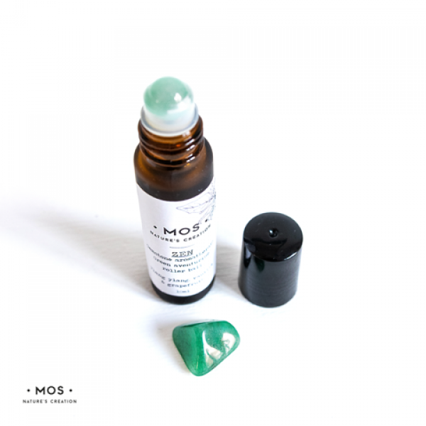 Aromatherapie met edelstenenroller