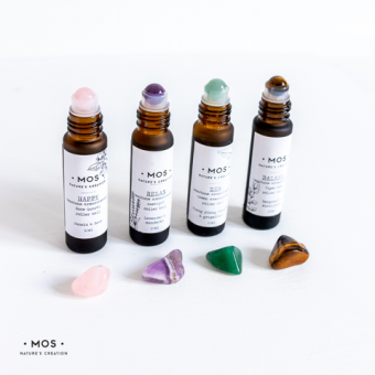 Aromatherapie met edelstenenroller
