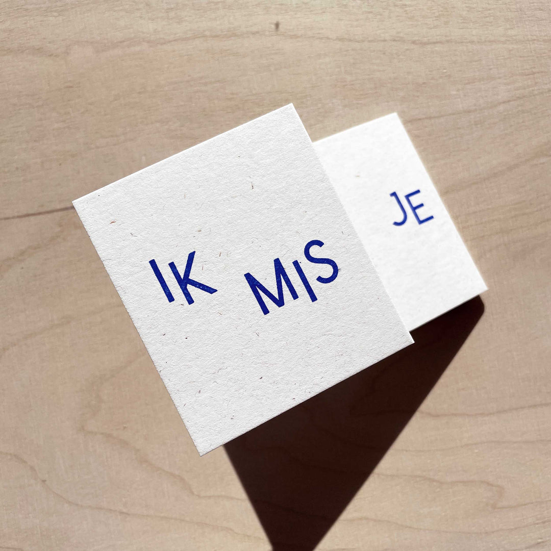 Ik mis met je mee