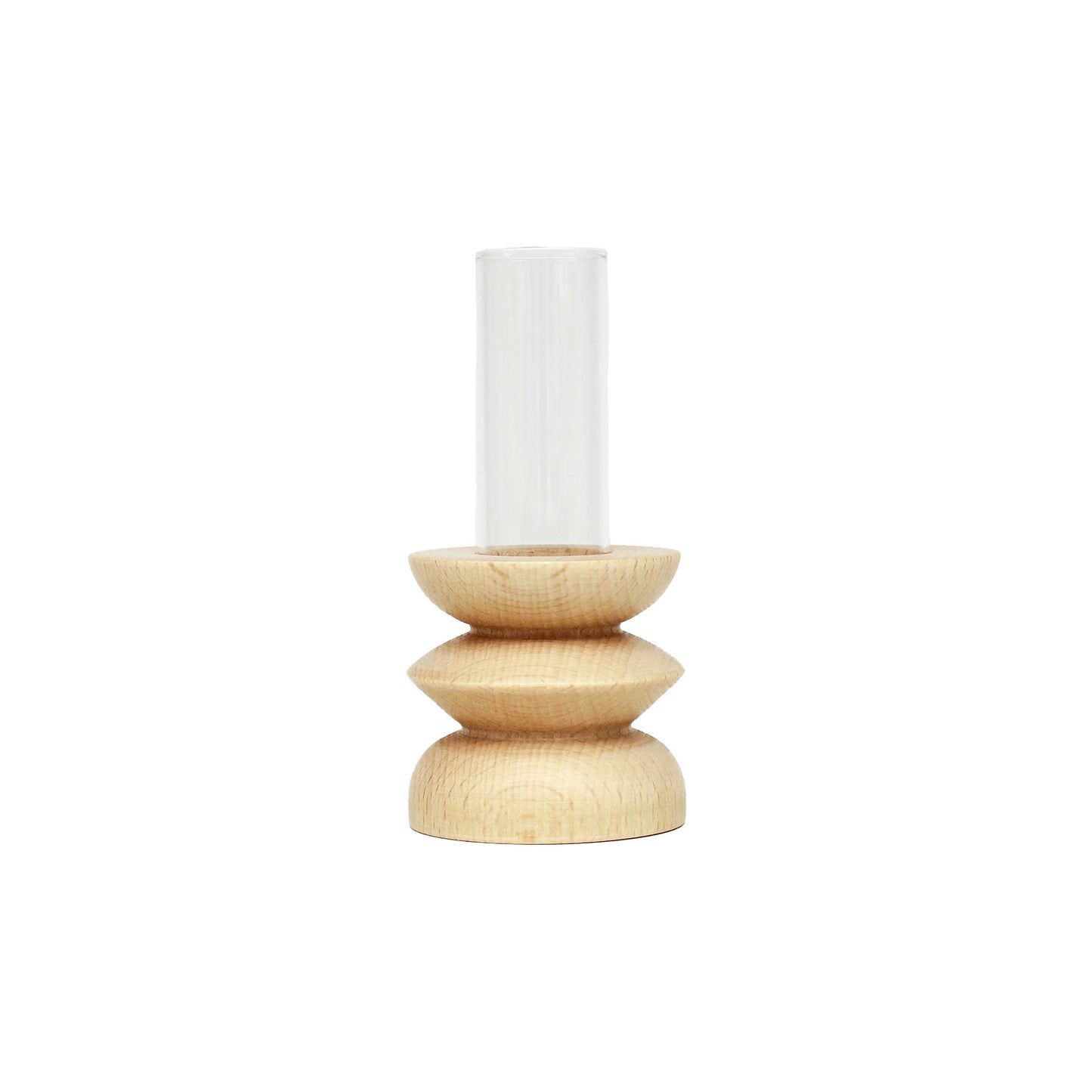 Vaasje hout totem kort nr° 3