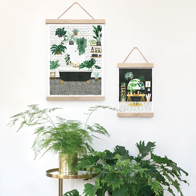 Houten magnetische hanger (medium)