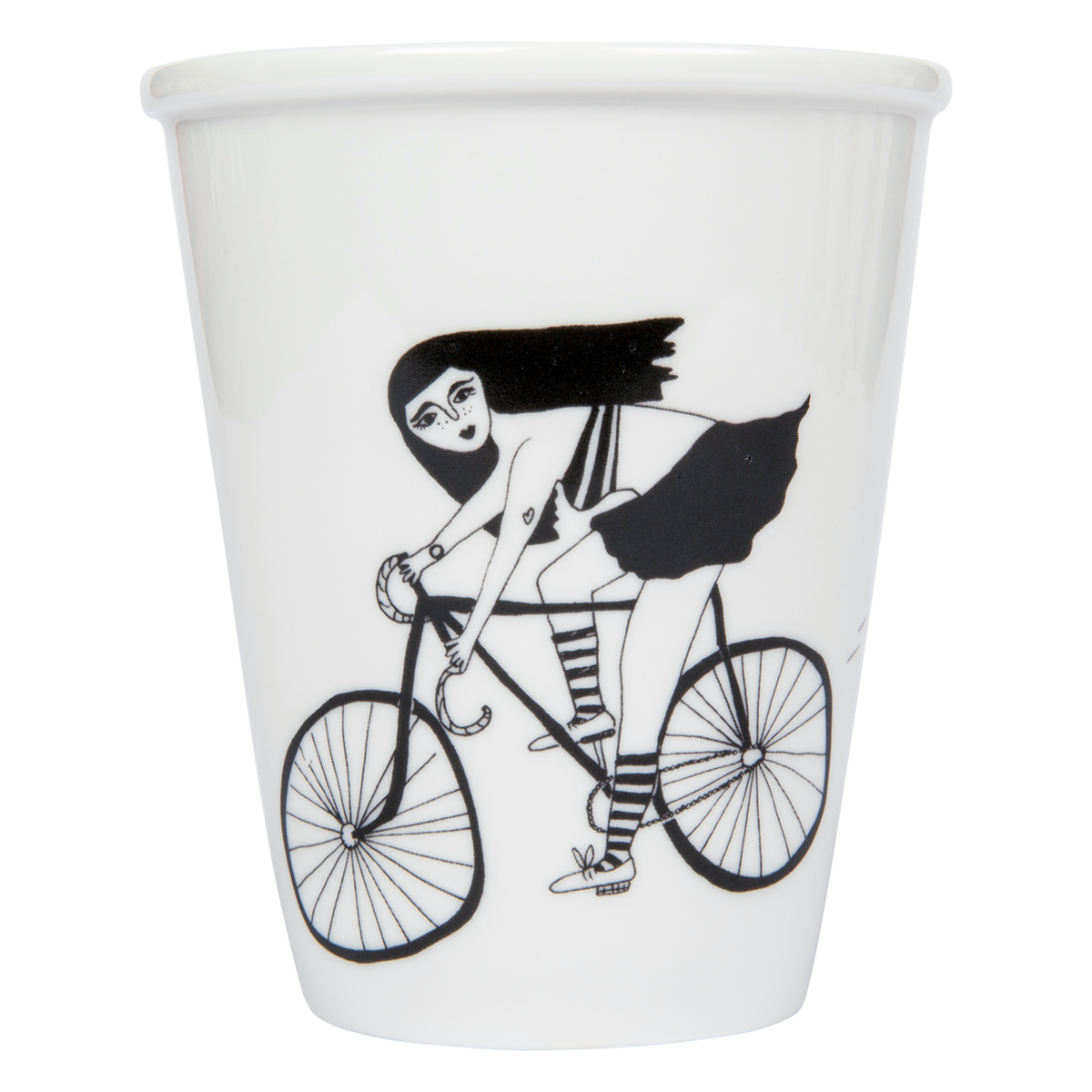 Beker 'Fixie girl' - Helen B.