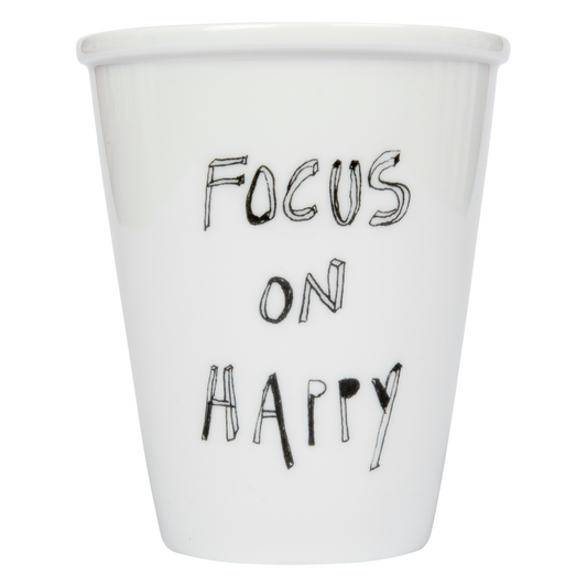 Beker 'Focus on Happy' - Helen B.