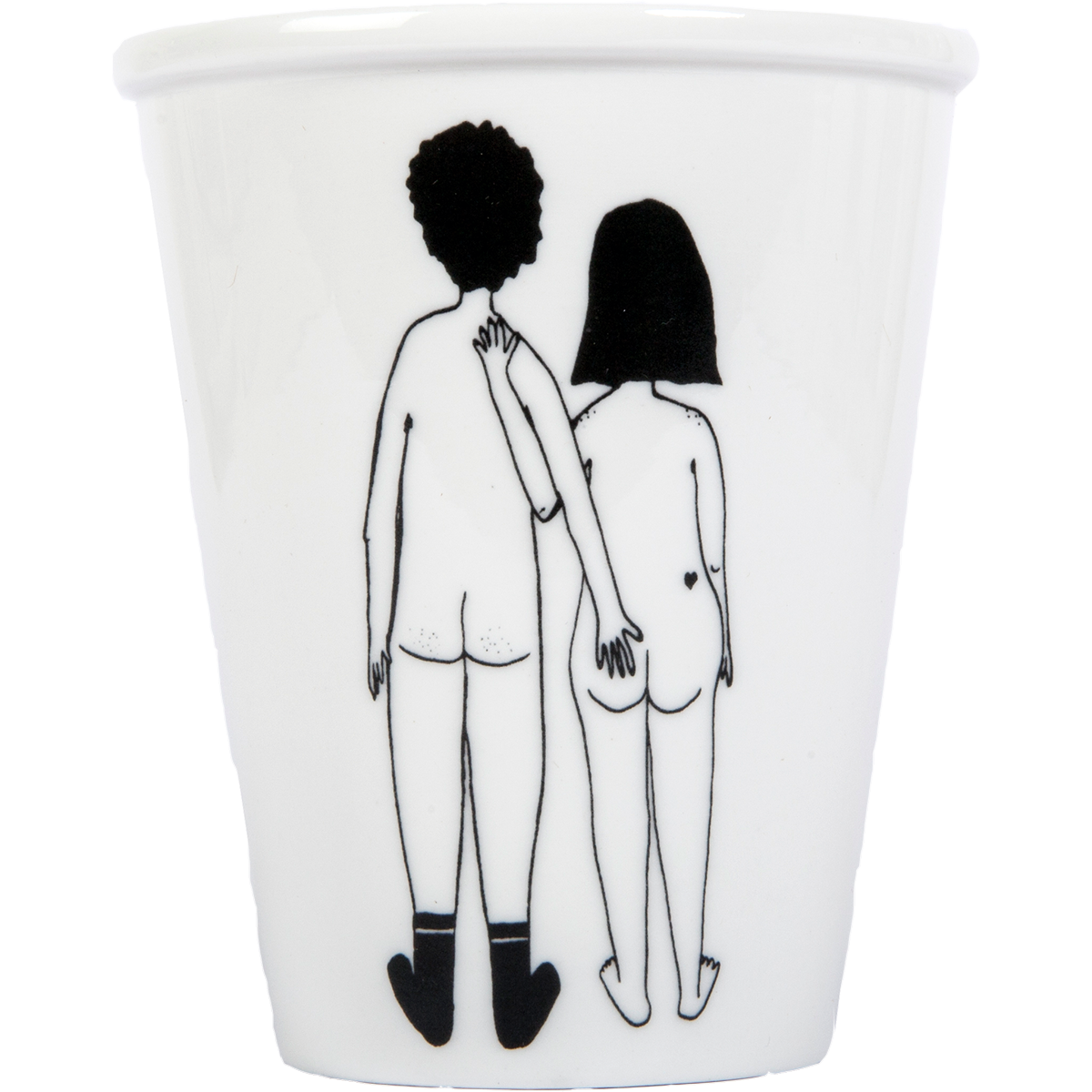 Beker 'Naked Couple Back' - Helen B.