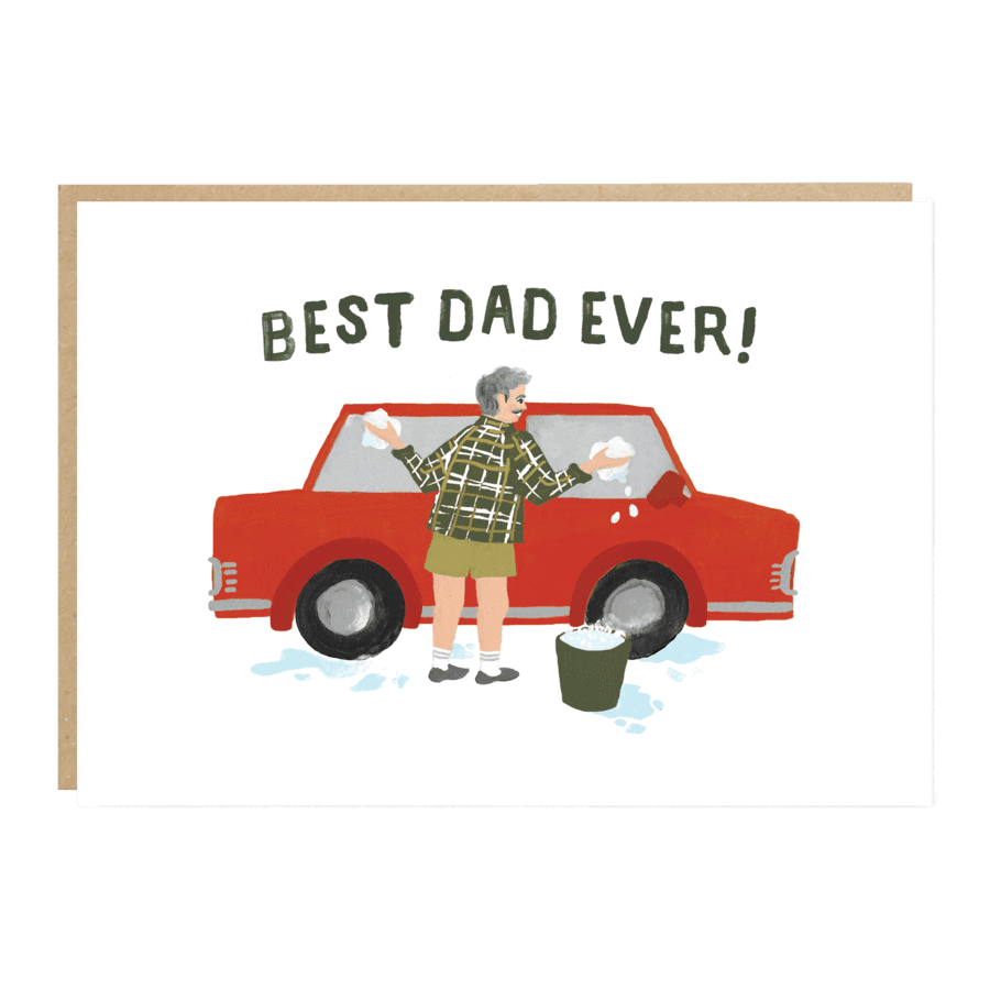 Postkaart 'DADDIO'