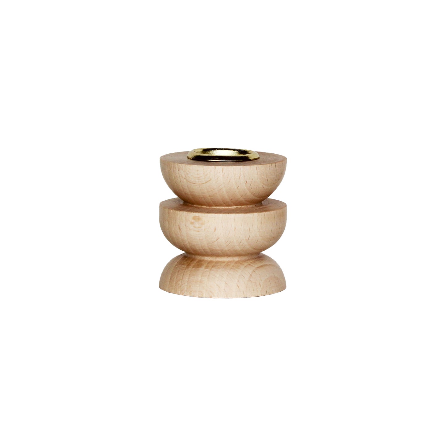 Kandelaar hout totem laag nr° 4