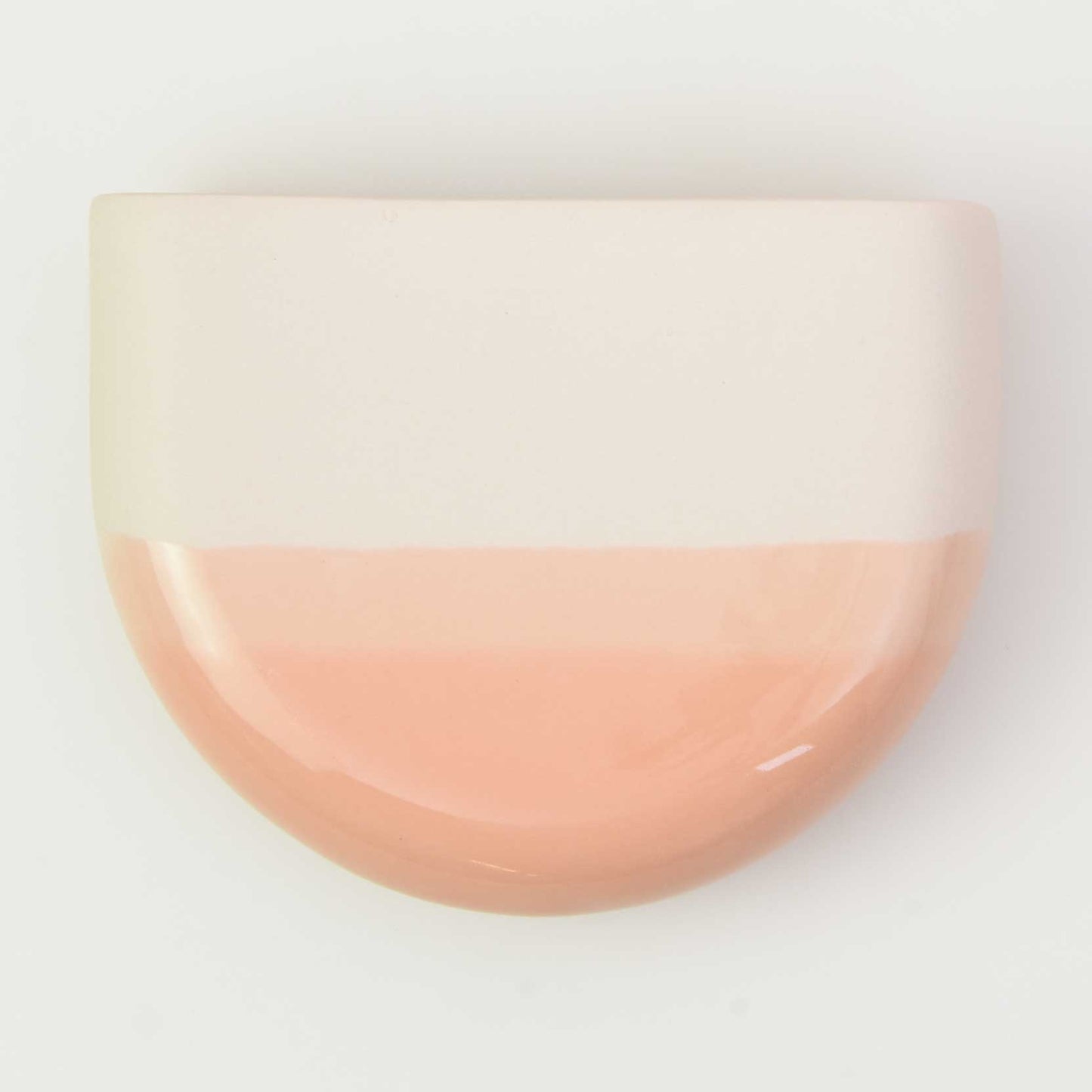 Muurvaasje dip - rond -nude 067