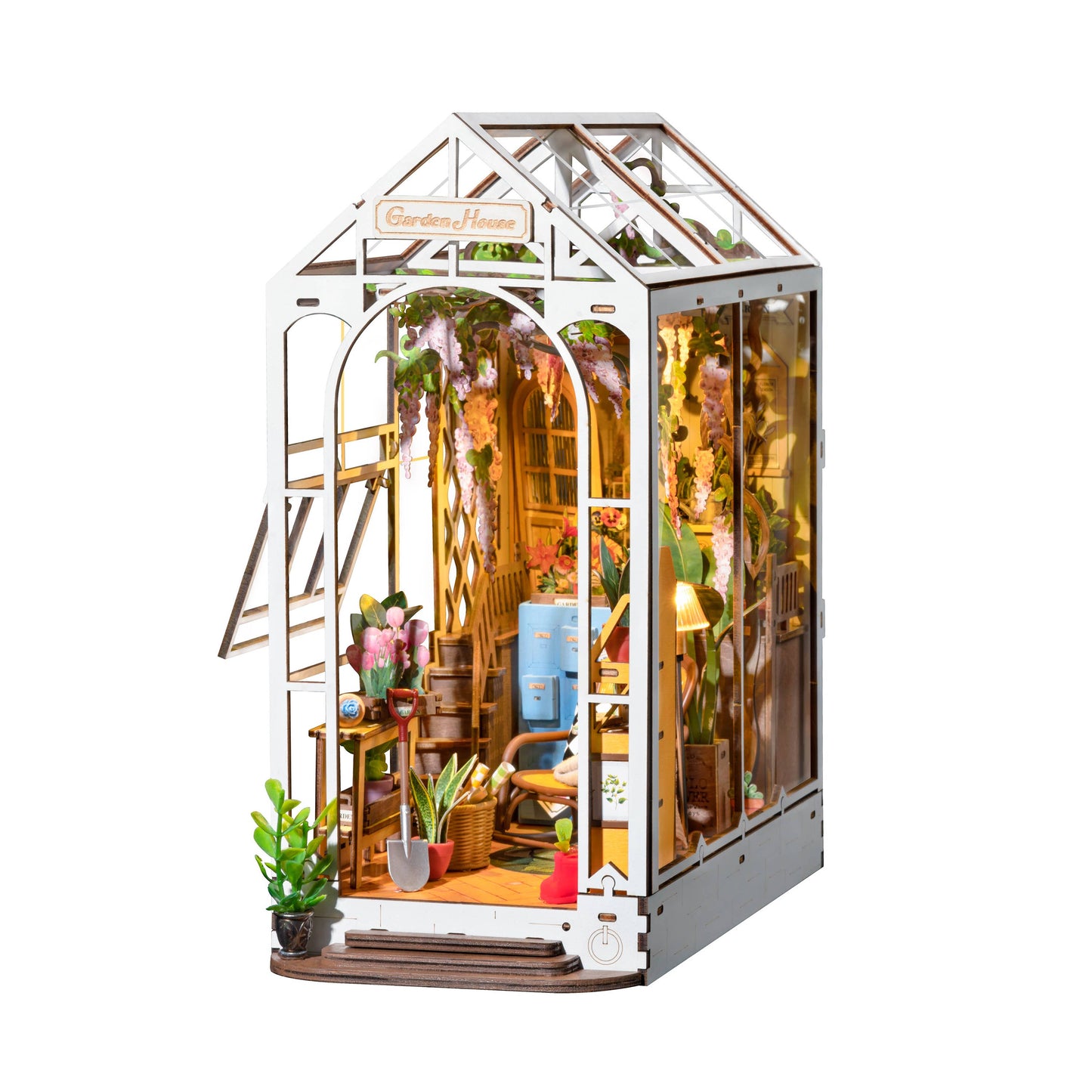 Garden house - DIY Miniature Book Nook Kit