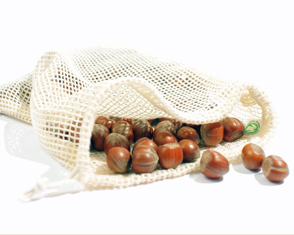 Netzakje voor groenten- of fruit - small - 20cm x 25cm