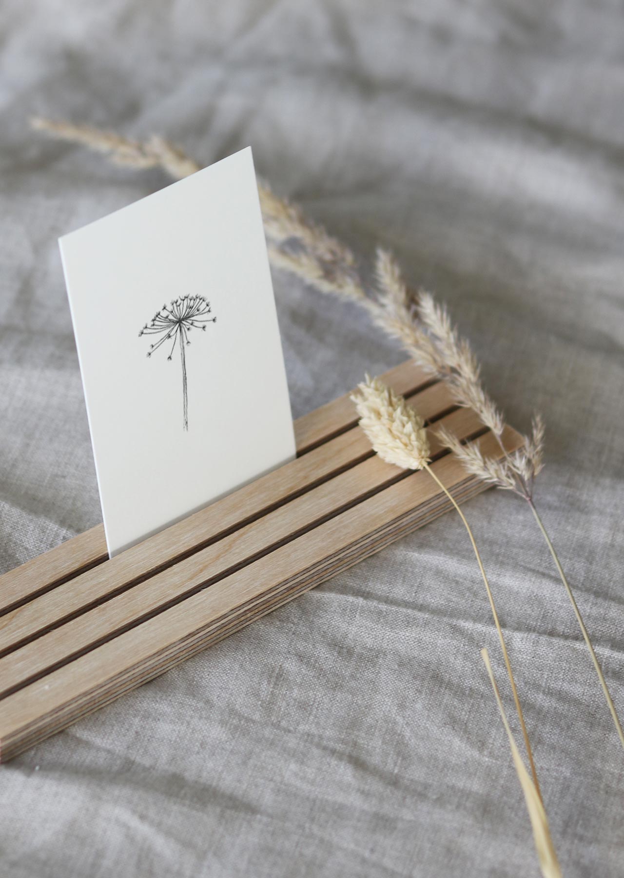 minikaartje/cadeaulabel 'Berenklauw'