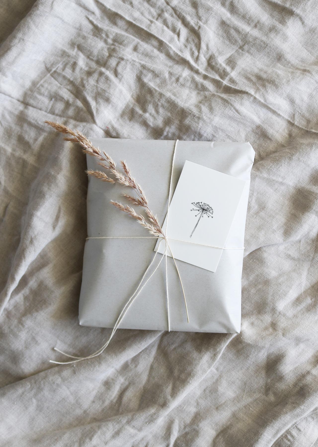 minikaartje/cadeaulabel 'Berenklauw'