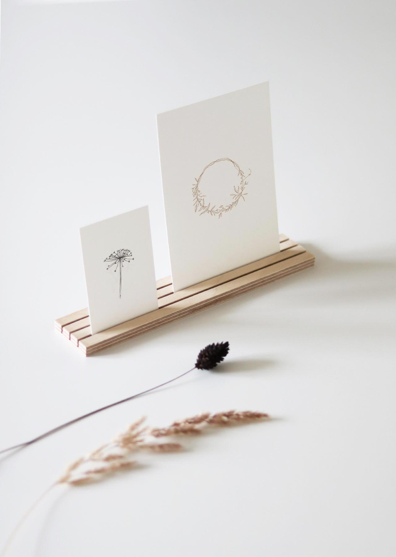 minikaartje/cadeaulabel 'Berenklauw'
