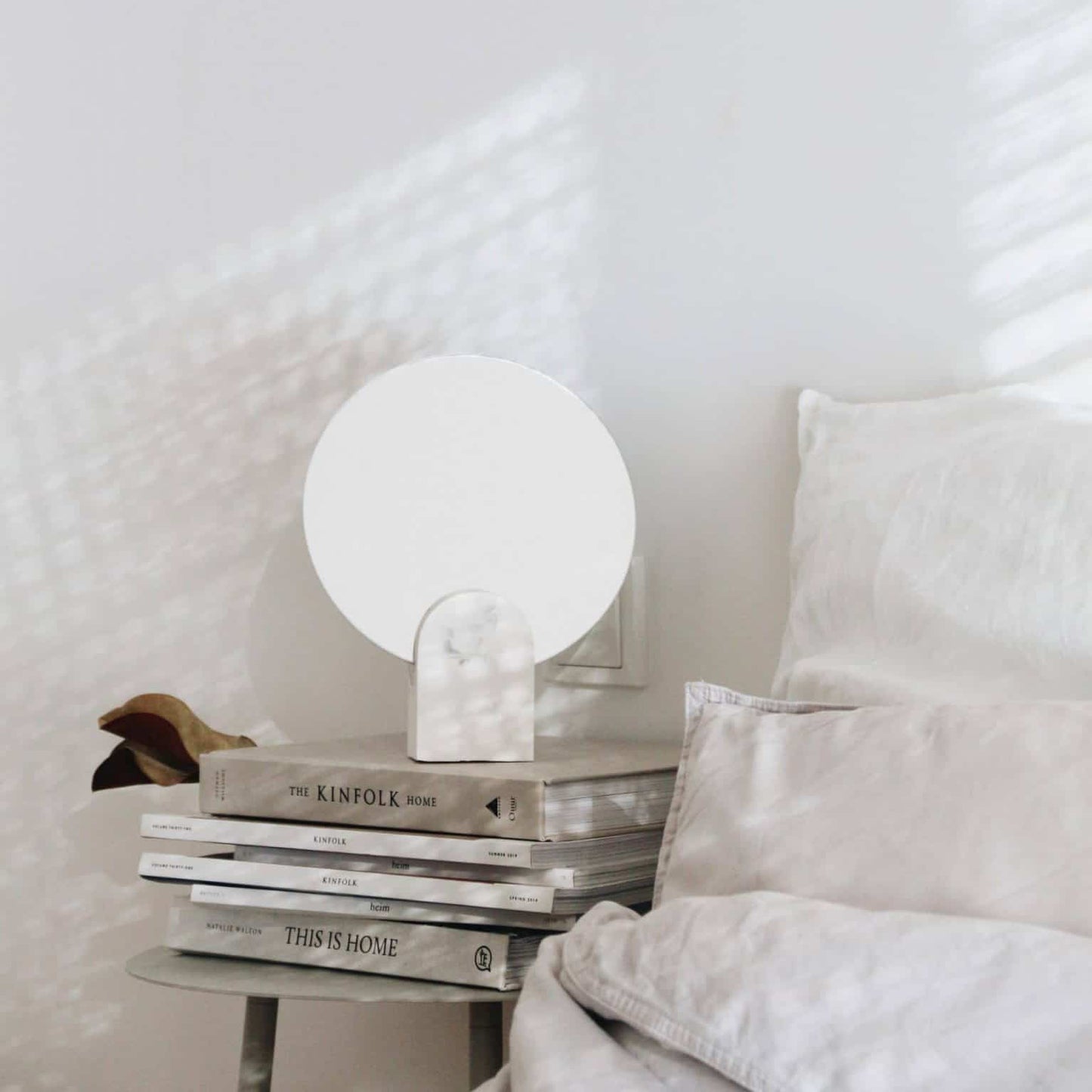 Archie Mirror - Marble White