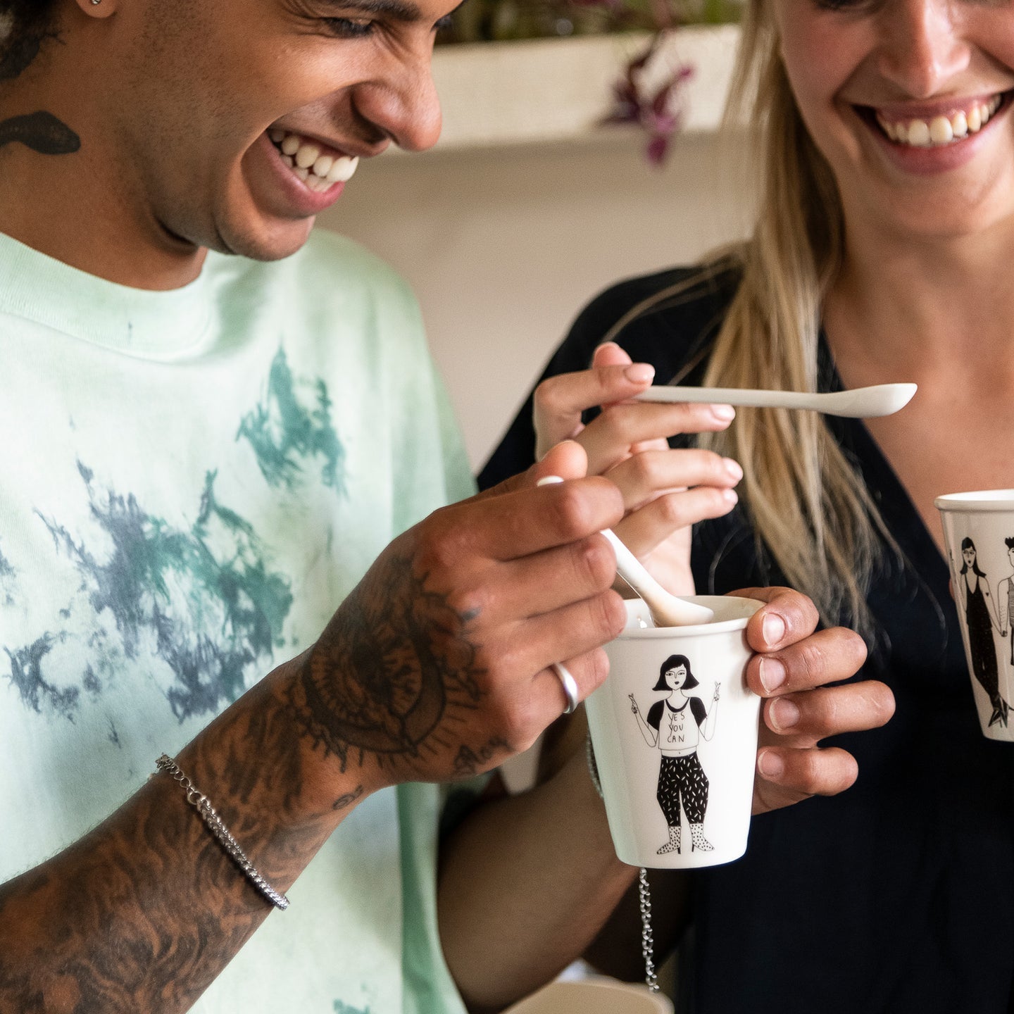 Beker 'Yes you can' - Helen B.