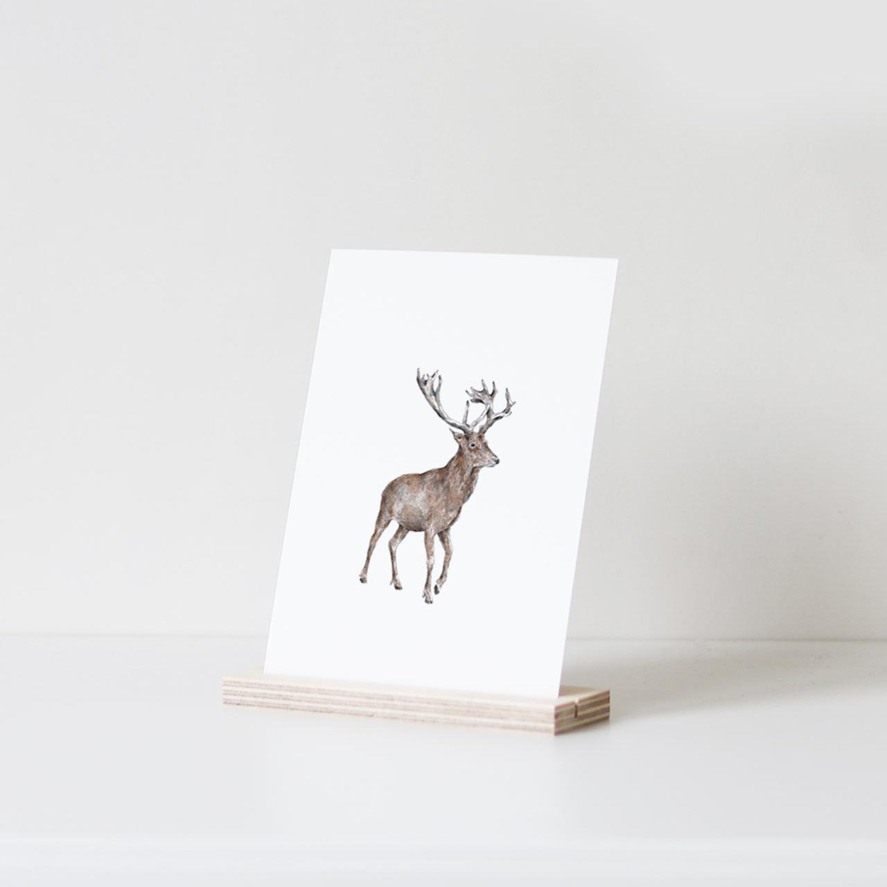 Postkaart 'Edelhert'