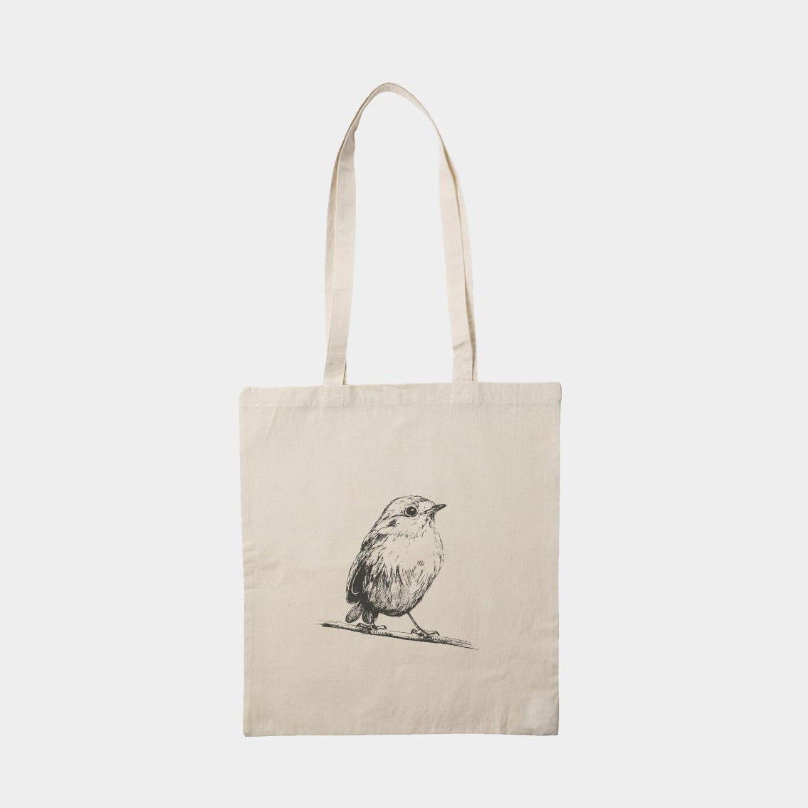 Canvas tas - roodborstje