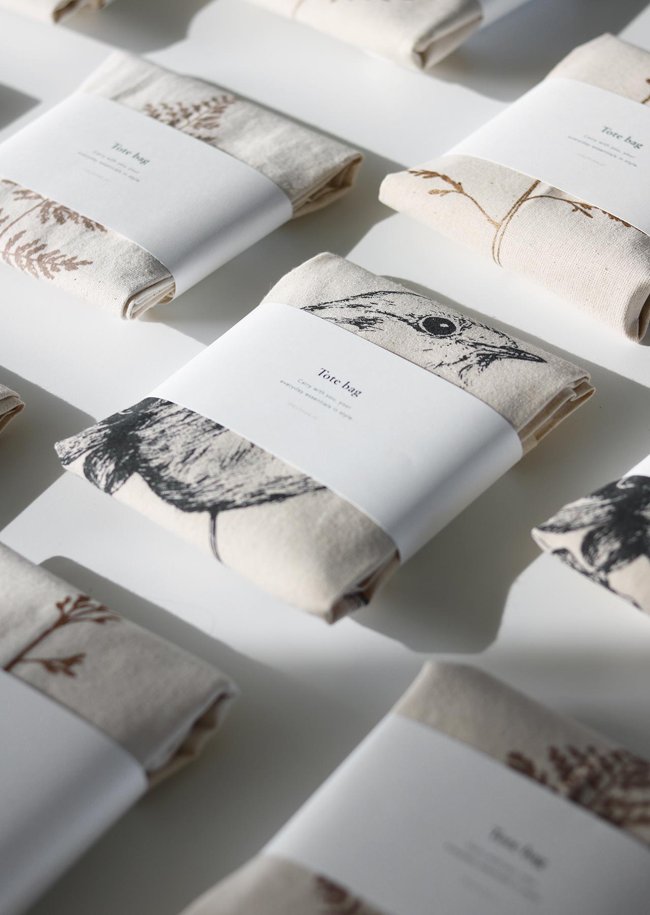 Canvas tas - roodborstje