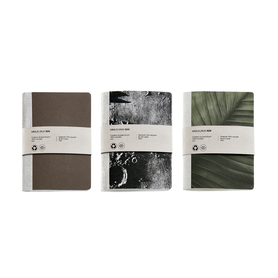 Recycled notebook 'Moon' - A6 & A5
