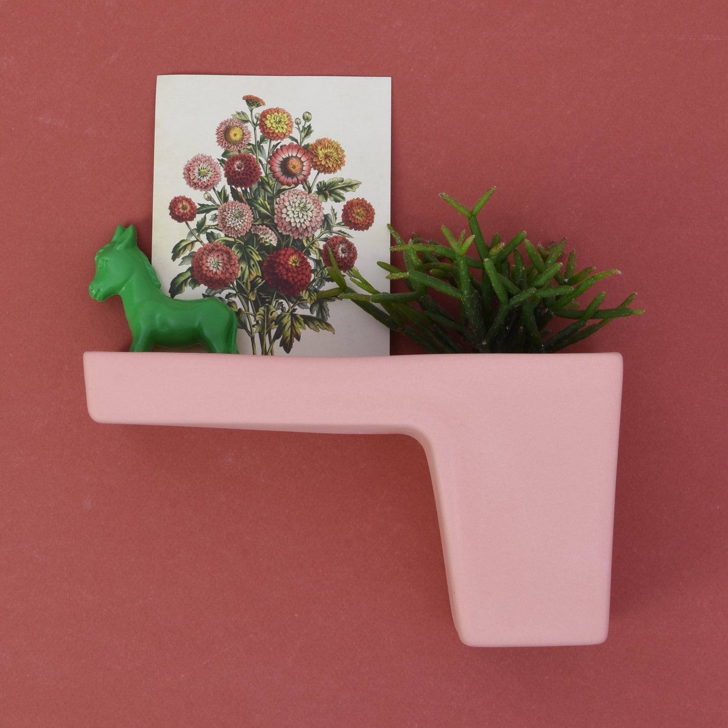 Wall storage - Planter - L - Coral