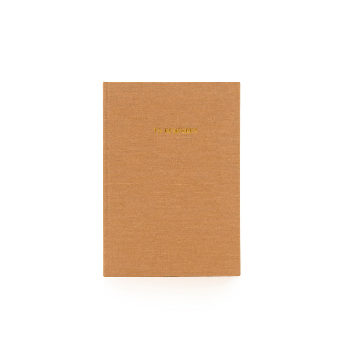 Notebook - linnen - cashew