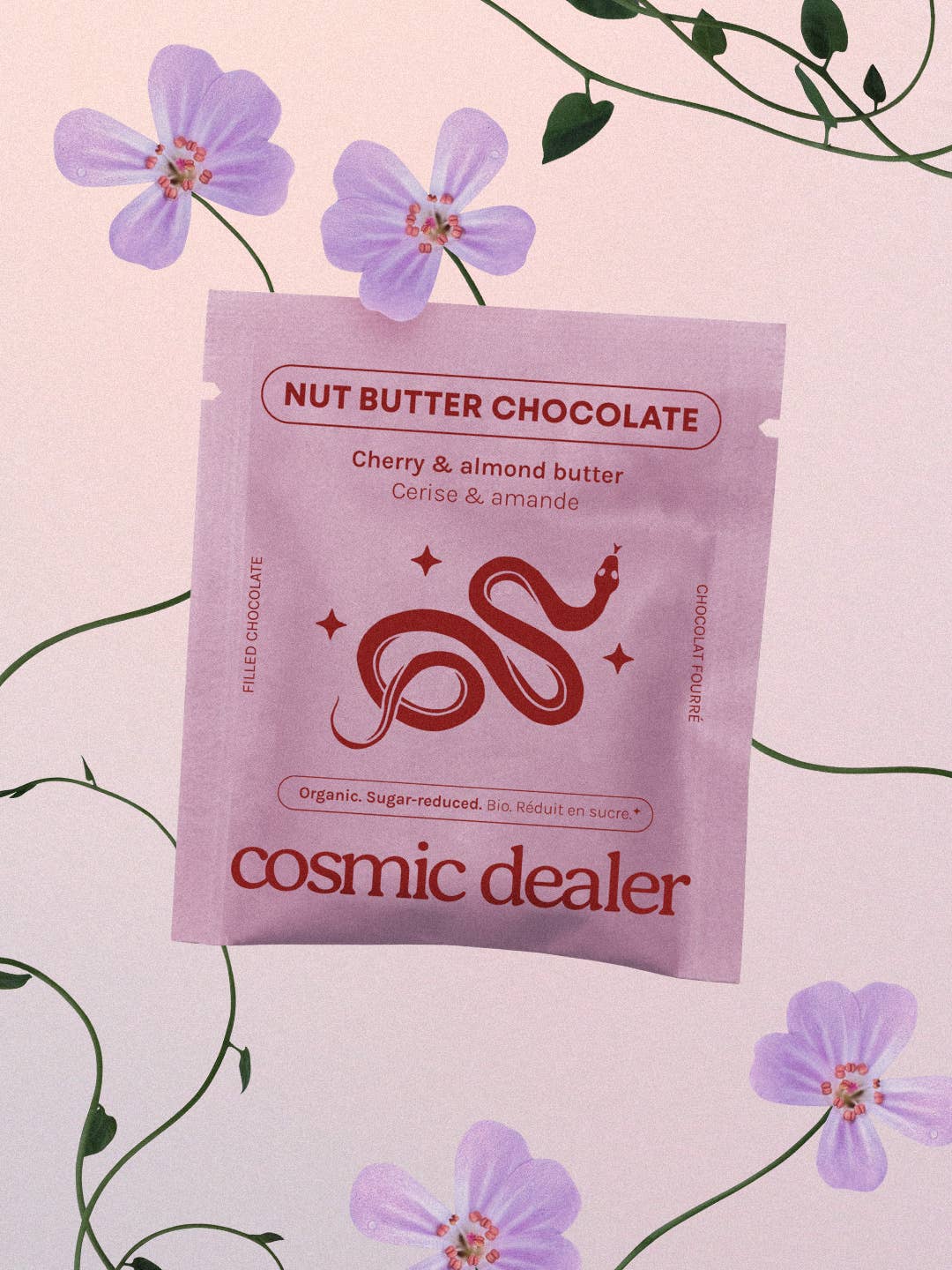 Cadeaubox met 4 notenboterchocolaatjes