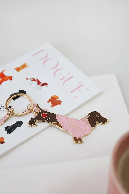 Hot Daschund - Sleutelhanger