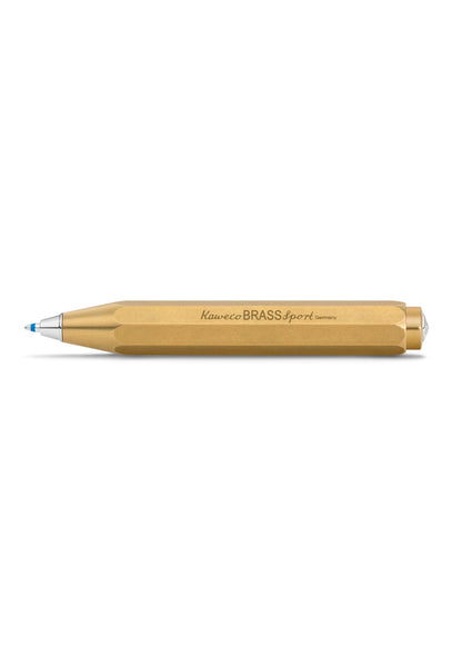 Balpen messing- serie 'brass sport'