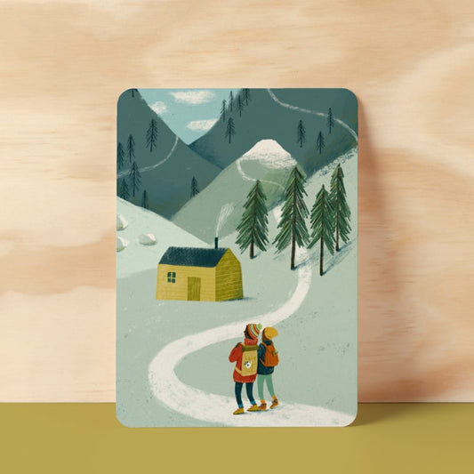 Postkaart  'The cabin'