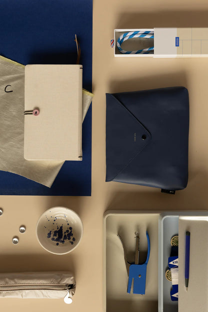 Envelope bag - Blue Opal