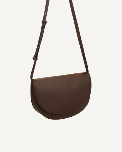 Soma - Half moon bag - darkwood