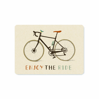 Postkaart  'Enjoy the ride'