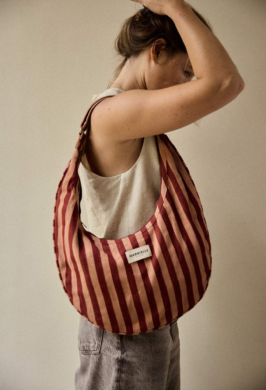 New Body tas 'Rayures Garance'
