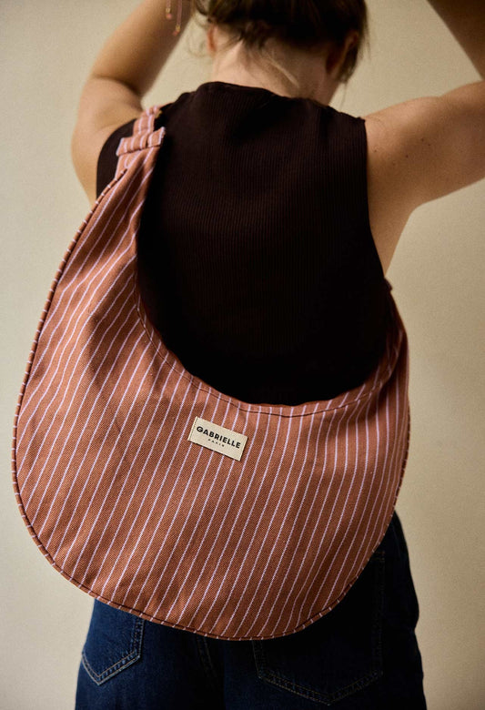 New Body tas 'Lilas Stripes'