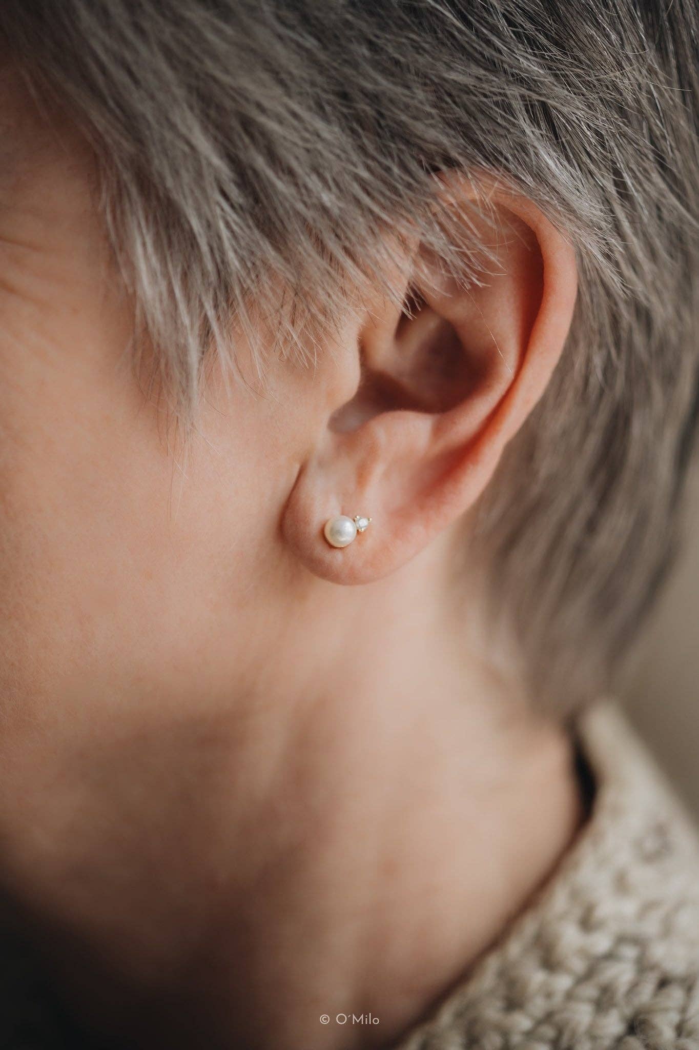 Parel Dauwdruppels. Klimop