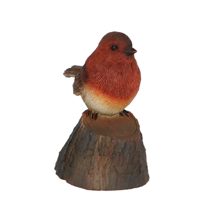 welkomsroodborstje met geluid