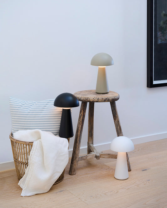 Sam - Herlaadbare Lamp voor binnen & buiten - Warm Grey of wit