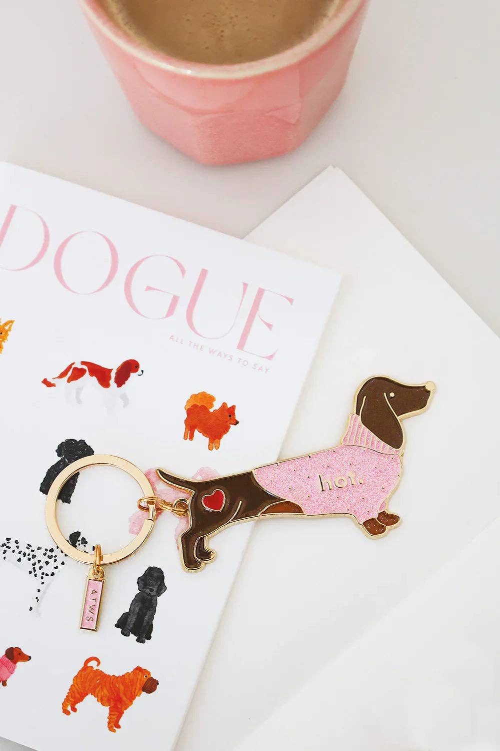 Hot Daschund - Sleutelhanger