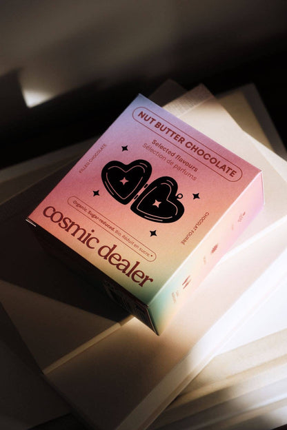 Cadeaubox met 4 notenboterchocolaatjes