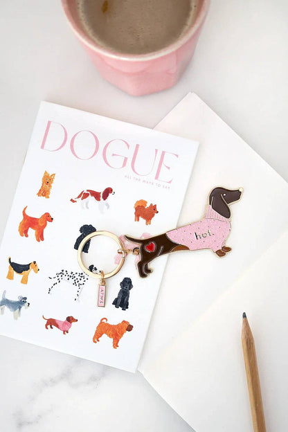 Hot Daschund - Sleutelhanger