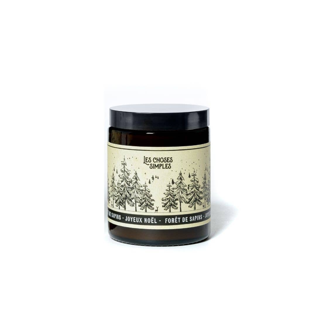 Geurkaars van sojawas 'Kerstmis' met geschenkdoos