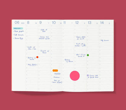 2026 Planner: Candy / Tijdblok