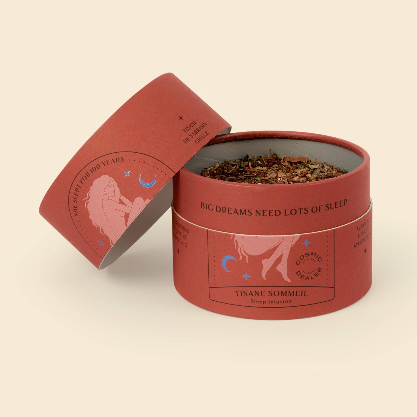 Slaapthee: Geroosterde boekweit en rooibos