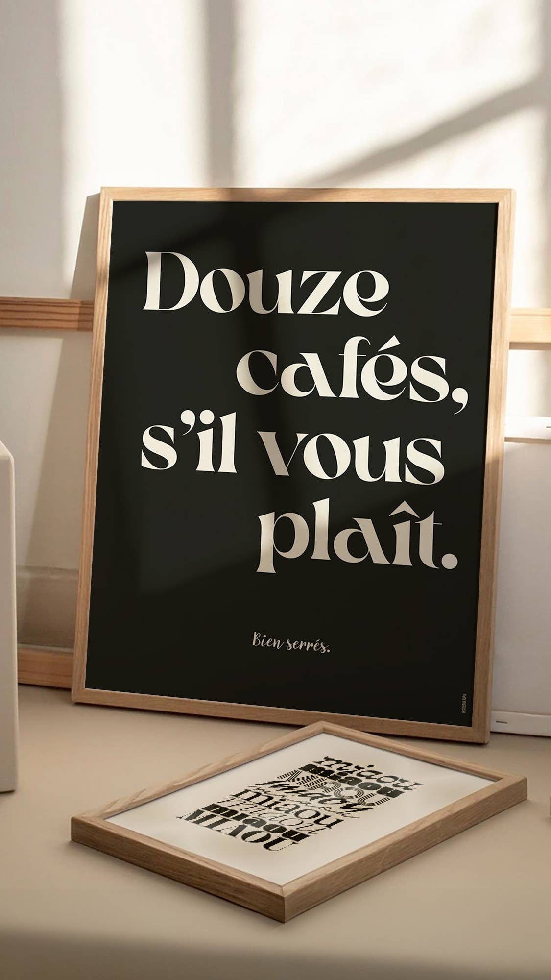 Twaalf Koffies, Alstublieft